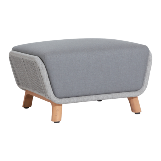 Sunsitt Ottoman Assembly Instructions