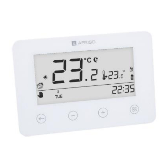 AFRISO FloorControl RT05 Manuals