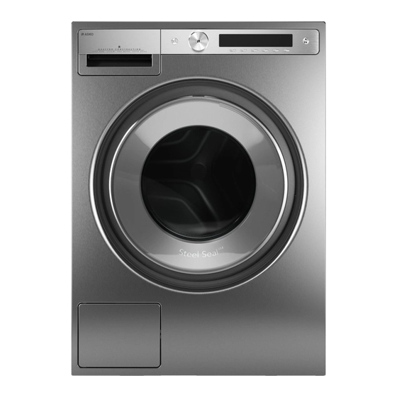 Asko W6098X.S Instructions For Use Manual