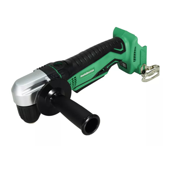 Metabo HPT DN 18DSL Safety Instructions And Instruction Manual