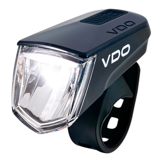 VDO ECO LIGHT M60 Quick Start Manual