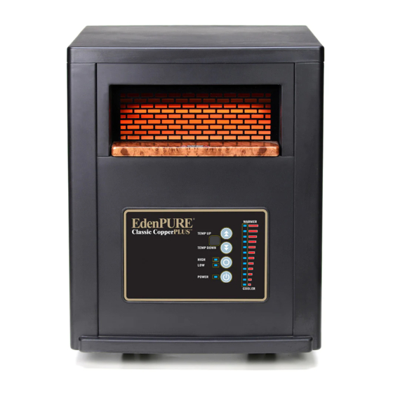 EDENPURE CLASSIC COPPERPLUS A5946 INSTRUCTIONS Pdf Download ManualsLib