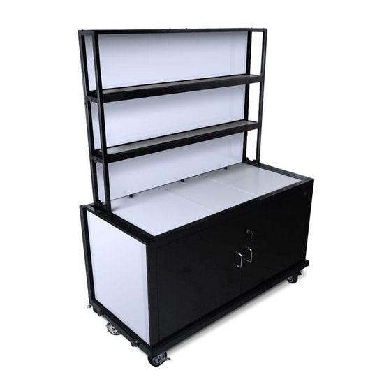 Portable Bar Company FOLD+ROLL BACK BAR Setup Manual