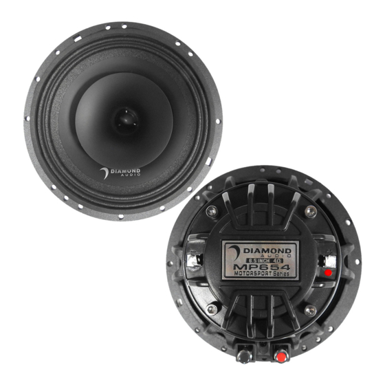 Diamond Audio MOTORSPORT Series Owner's Manual