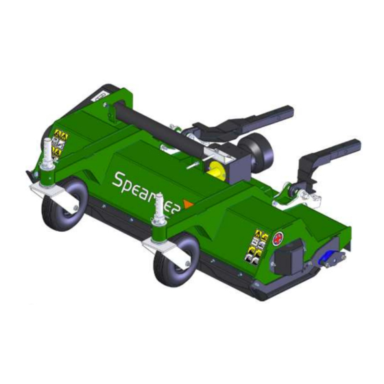 Spearhead Outfront Flail 130 Handbook & Parts Manual