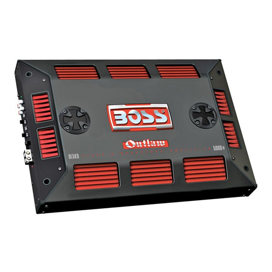 Boss Audio Systems Outcast OL3KD User Manual