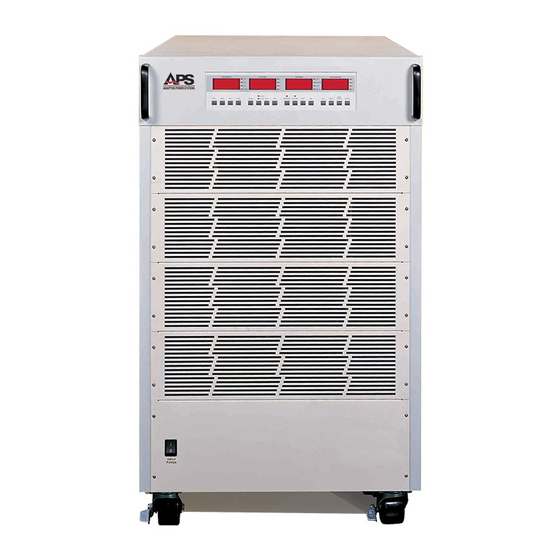 APS 1000P Series Operation Manual