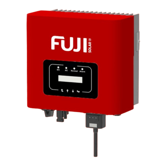 FujiFilm SOLAR FU-SUN-1K-G User Manual