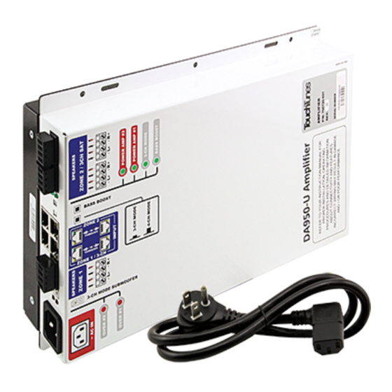 TouchTunes DA950-U User Manual