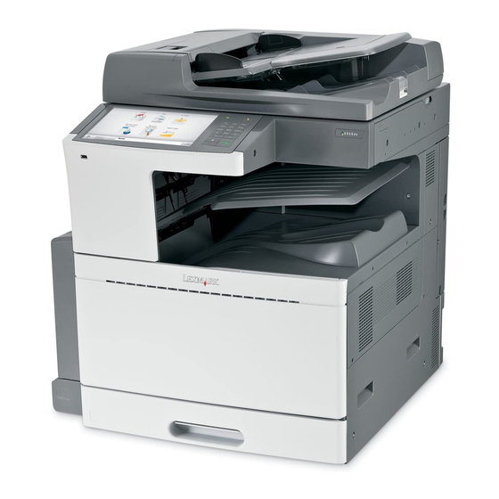 Lexmark X95 series Service Manual