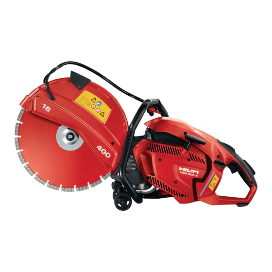 Hilti DSH 900-X Manual