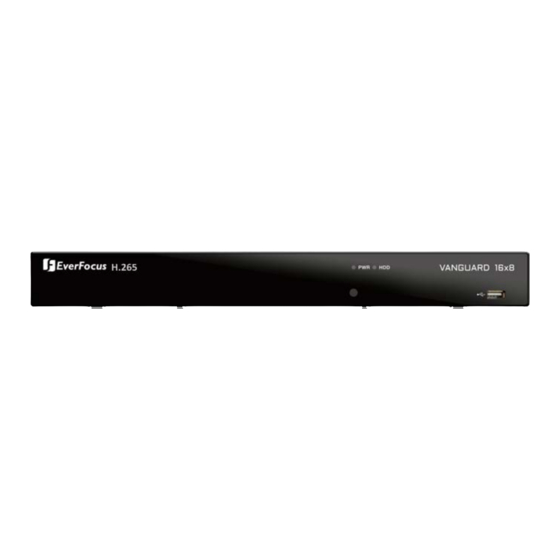 EverFocus VANGUARD 4x2H User Manual