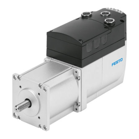 Festo EMCA-EC-67 CO Series Brief Instructions