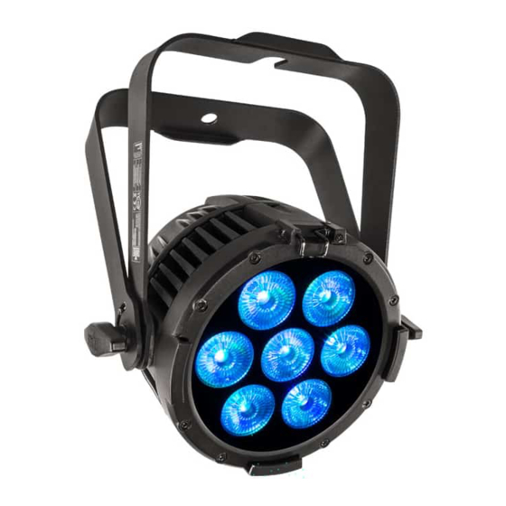 Chauvet Professional COLORdash Par-Quad 7 Quick Reference Manual