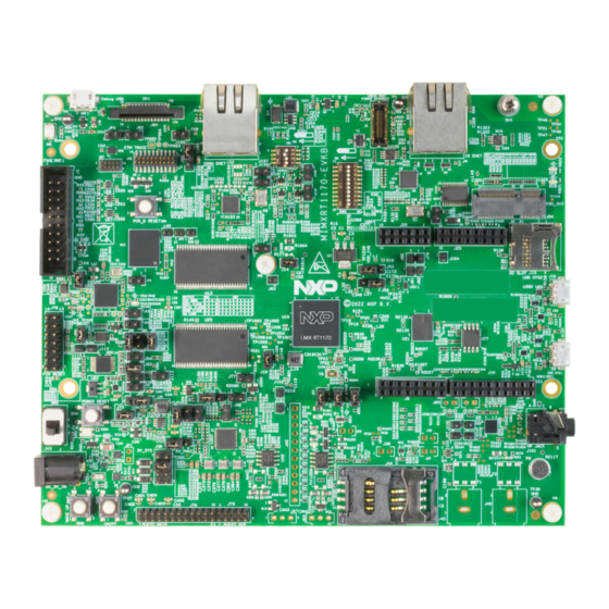 NXP Semiconductors MIMXRT1170-EVKB Quick Start Manual