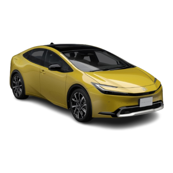 Toyota Prius 2023 Quick Reference Manual