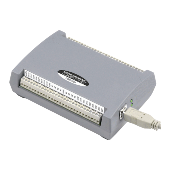 Measurement Computing USB-3104 User Manual