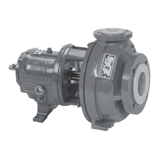 ITT GOULDS PUMPS i-FRAME E3198 Installation, Operation And Maintenance Manual