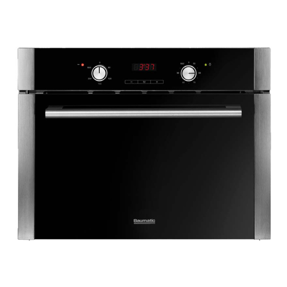 Baumatic BGS460SS Instruction Manual