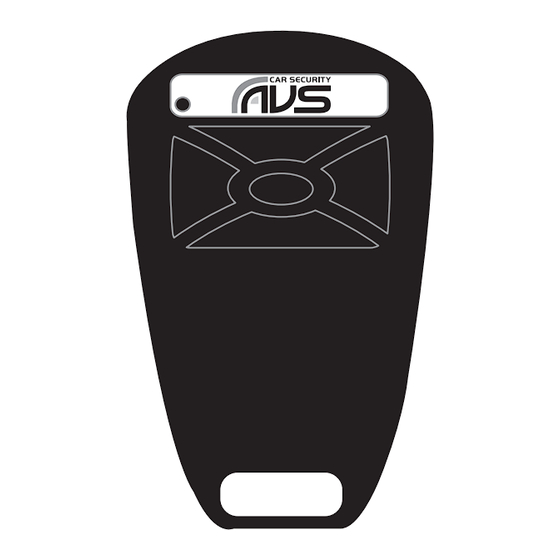 AVS 24V S5 Quick Start Manual