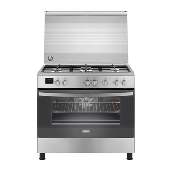 Zanussi ZCG92386 User Manual