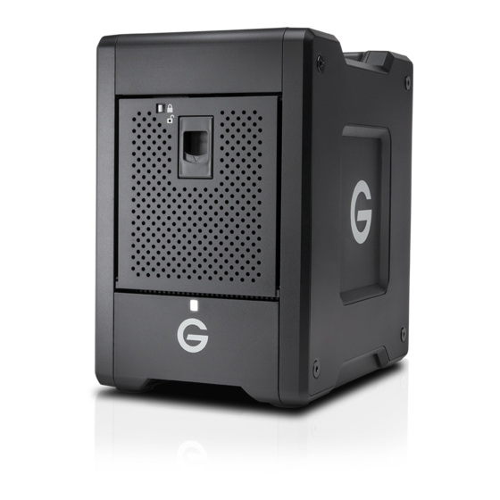 G-Technology G-SPEED SHUTTLE Quick Start Manual