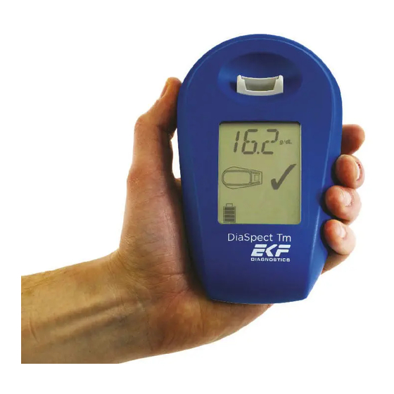 EKF Diagnostics DiaSpect Tm Short Instructions