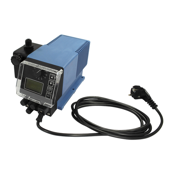 Ecolab Elados EMP II E60 Metering Pump Manuals