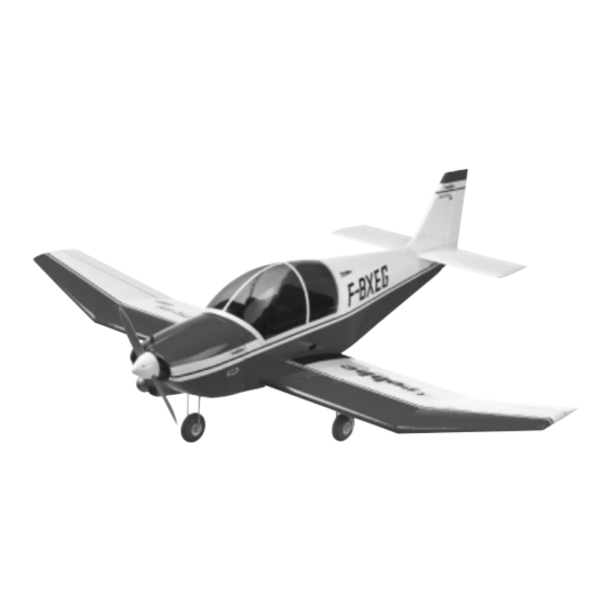 ROBBE Robin DR 400 ARF Assembly And Operating Instructions Manual