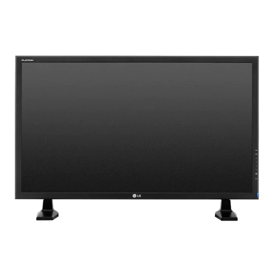 LG 42WS10 Easy Setup Manual