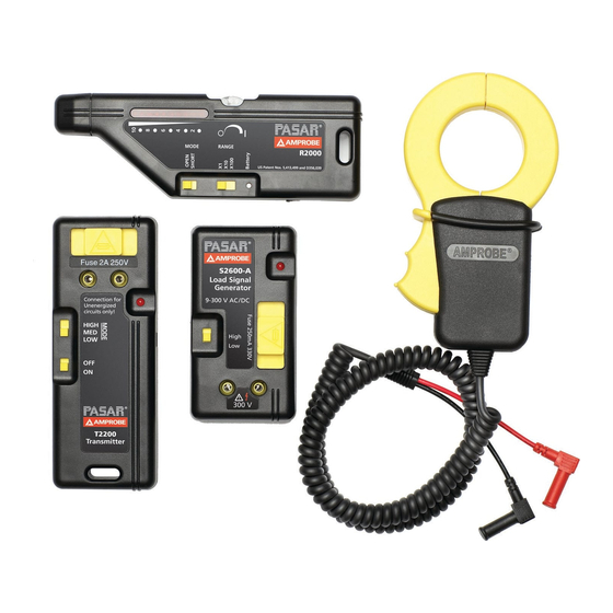 Amprobe AT-2000-A Series Quick Manual