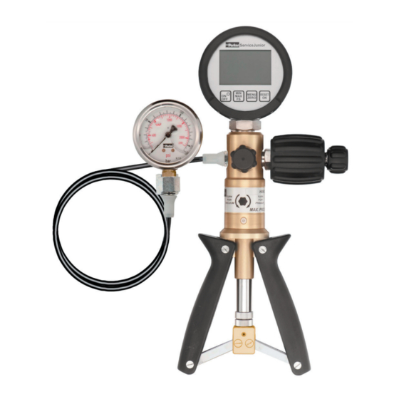 Parker ServiceJunior Test Kit Operating Manual