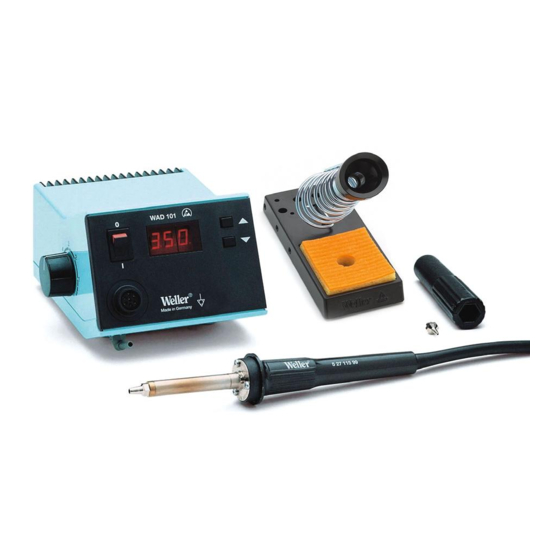 Weller WAD 101 Manual