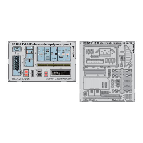 Eduard 32 820 Quick Start Manual