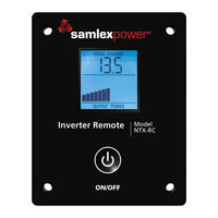 SamplexPower NTX-RC Owner's Manual