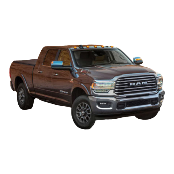 RAM 2500 2019 User Manual