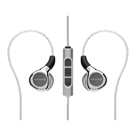 Beyerdynamic Xelento Manual