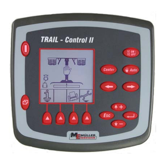 Müller-Elektronik TRAIL-Control II Installation And User Manual