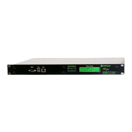 Elproma NTS-4000 OCXO User Manual