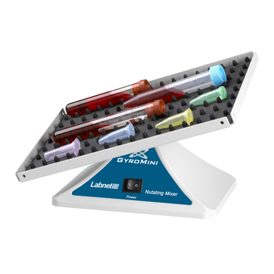 Labnet GyroMini S0500 Instruction Manual
