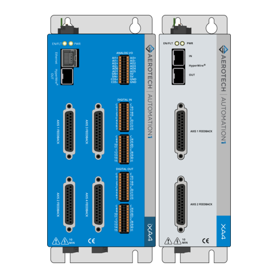Aerotech Automation1 XA4 Hardware Manual