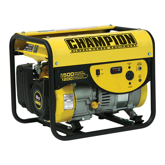 Champion Power Equipment 42431 Owner's Manual And Operating Instructions