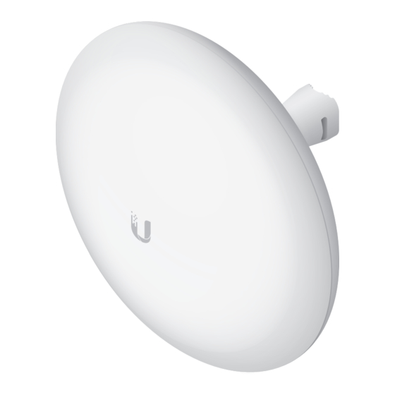 Ubiquiti 60G-Link GHz Radio System Manuals