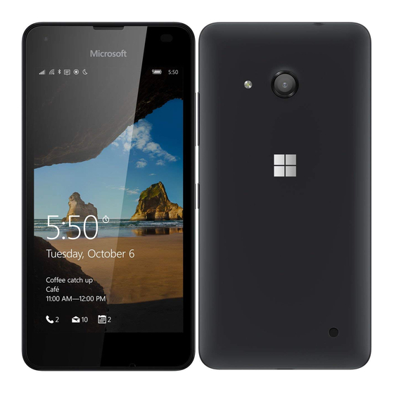 Microsoft Lumia 550 Manuals