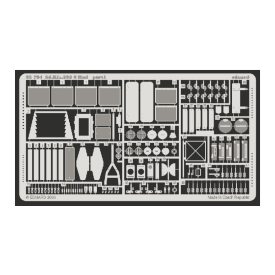 Eduard Sd.Kfz. 232 6Rad Assembly Instructions