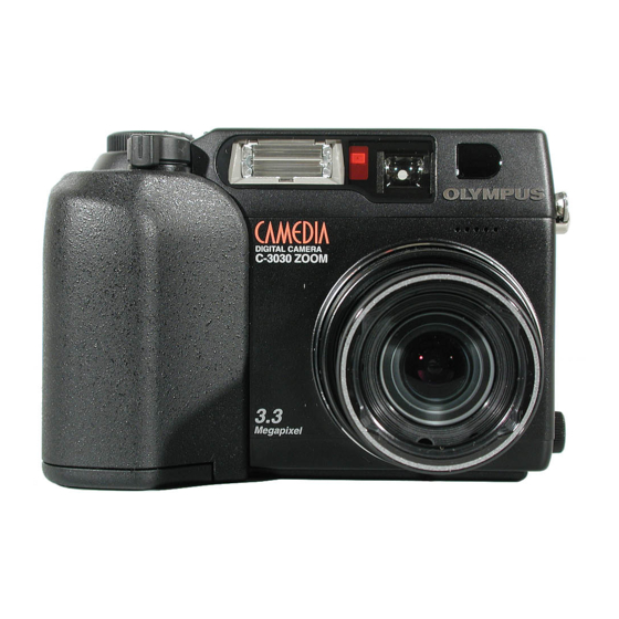Olympus C-3030 Zoom Camera Manual