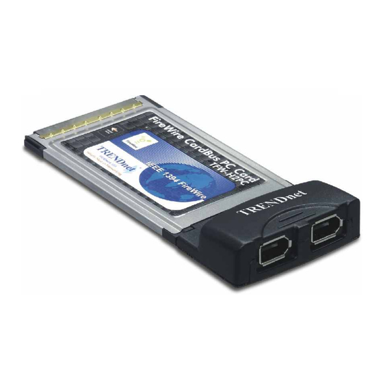 TRENDnet TFW-H2PC Specifications