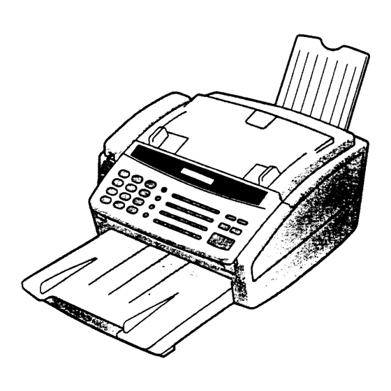 Sharp FO-1450 Operation Manual
