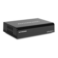 Autonomic Mirage MMS-1e Setup Manual