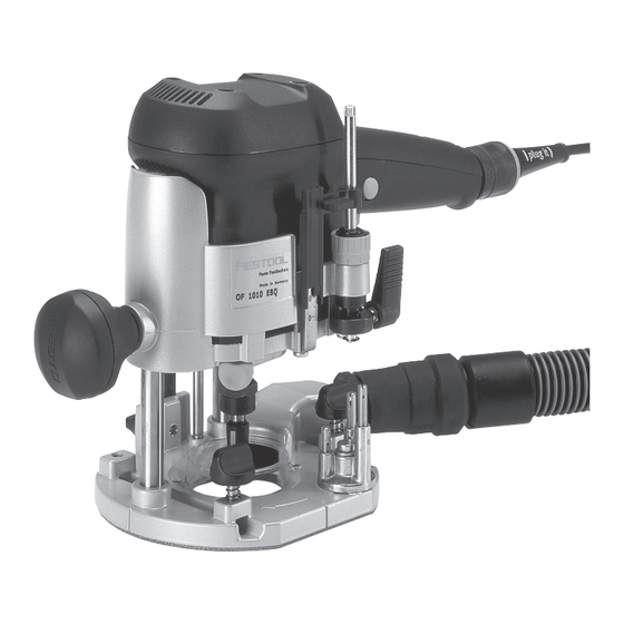Festool OF 1010 EQ Instruction Manual